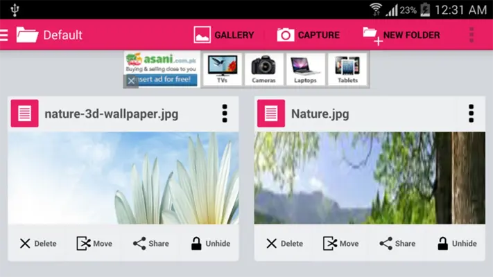 Gallery Video Vault - Free android App screenshot 4